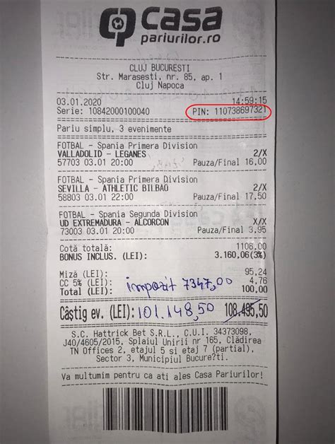 casa pariurilor verificare oferta zilei.